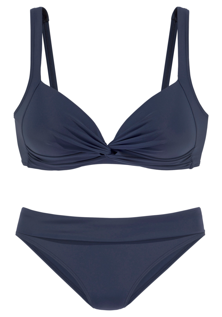LASCANA Bikini  tengerészkék-Hungary