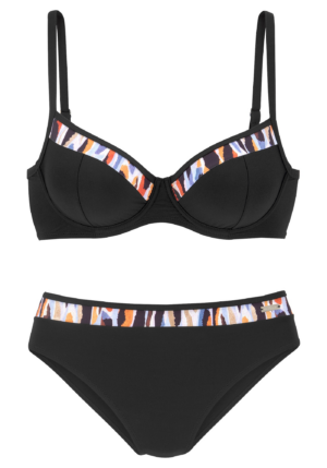 LASCANA Bikini  vegyes színek / fekete-Ár