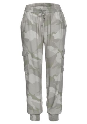 LASCANA Cargo nadrágok  szürke / világosszürke / khaki-hu