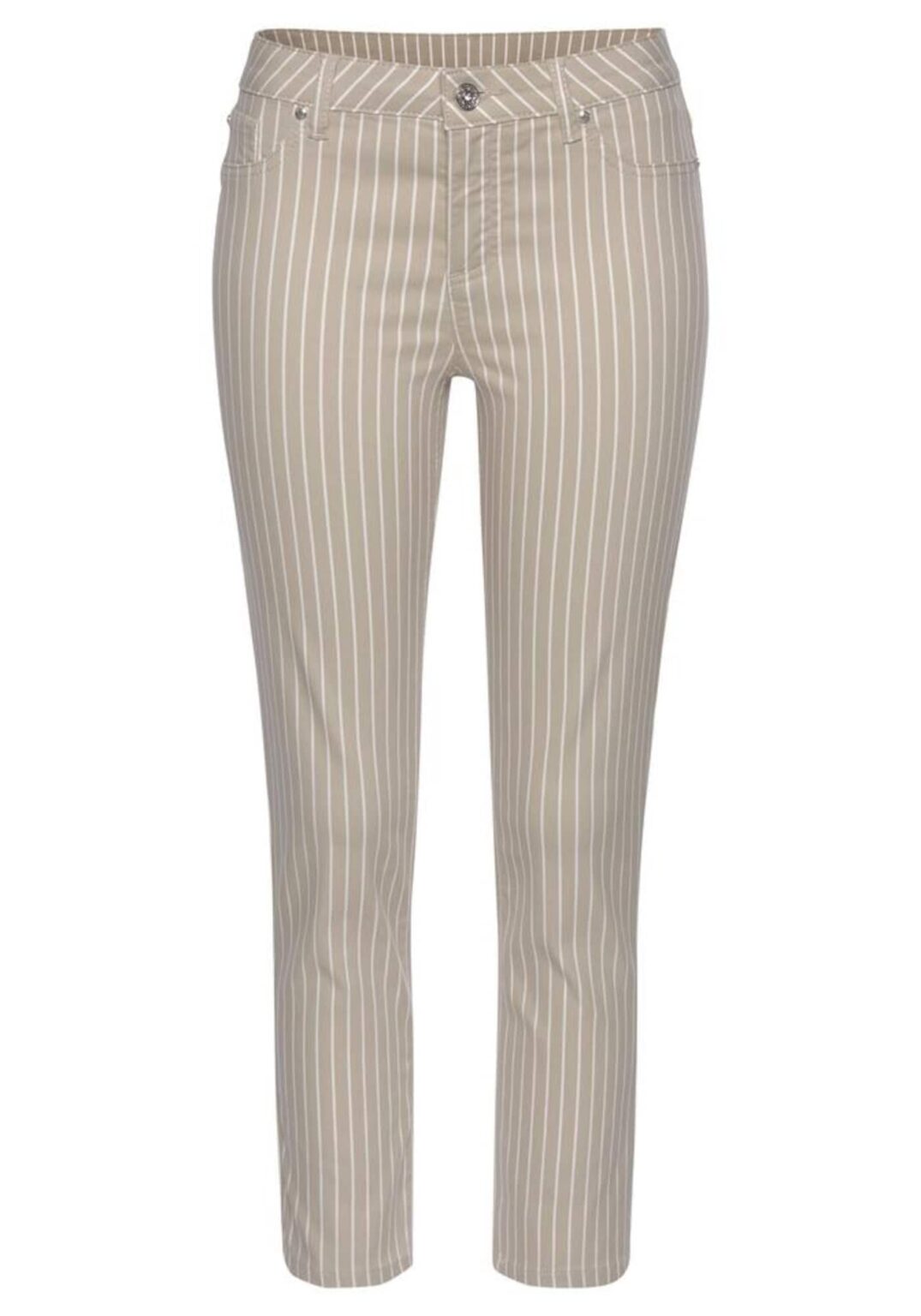LASCANA Jeggings  homok / fehér