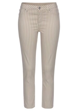 LASCANA Jeggings  homok / fehér