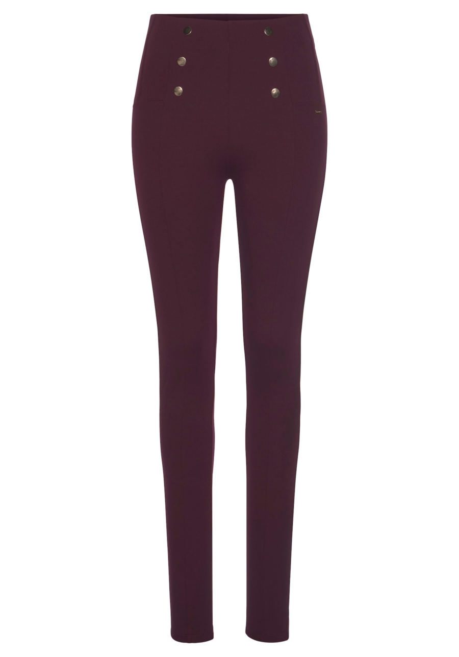 LASCANA Leggings  bordó-Hungary