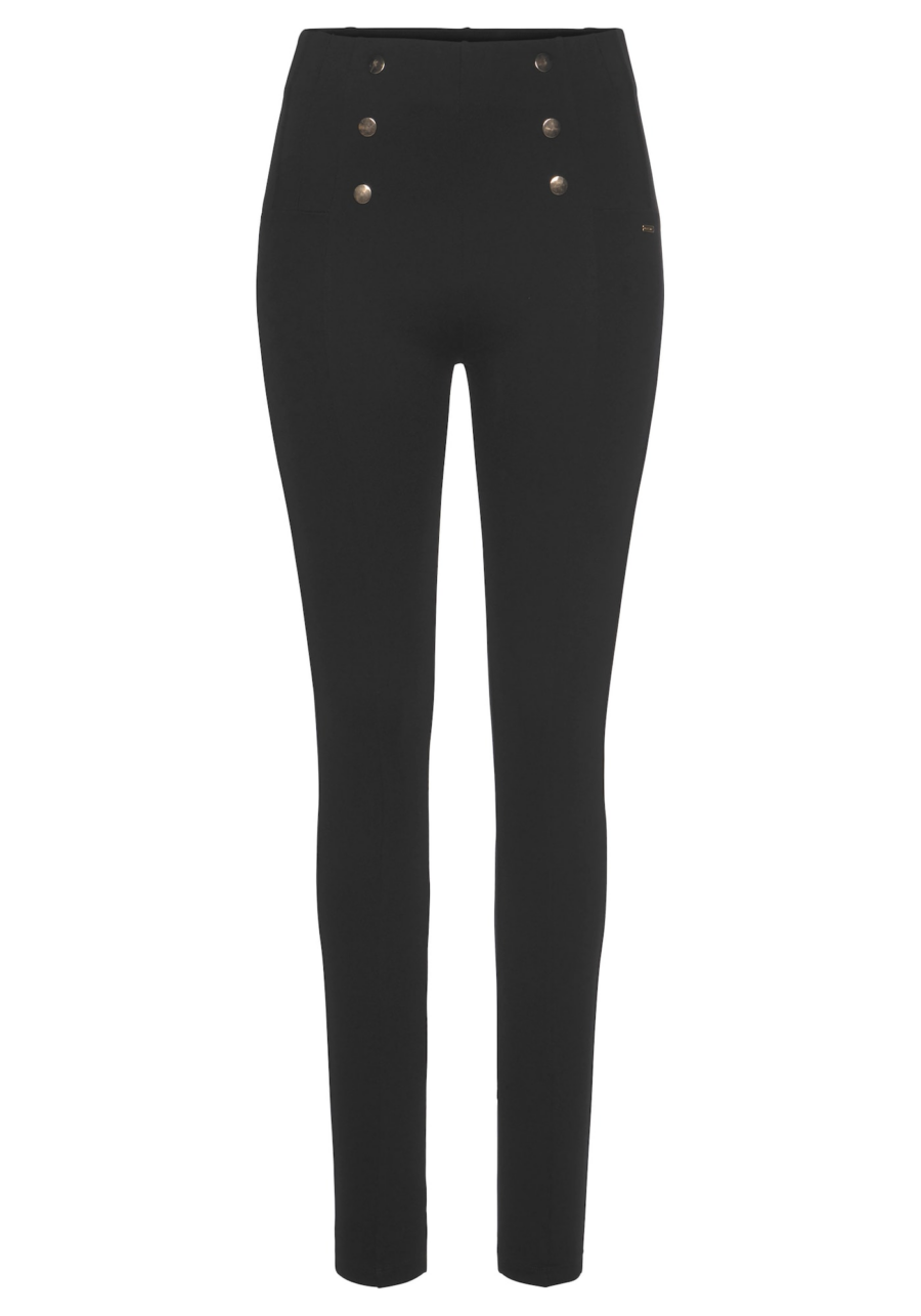 LASCANA Leggings  fekete-Hungary