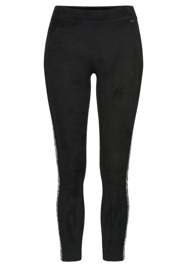LASCANA Leggings  szürke / fekete-hu