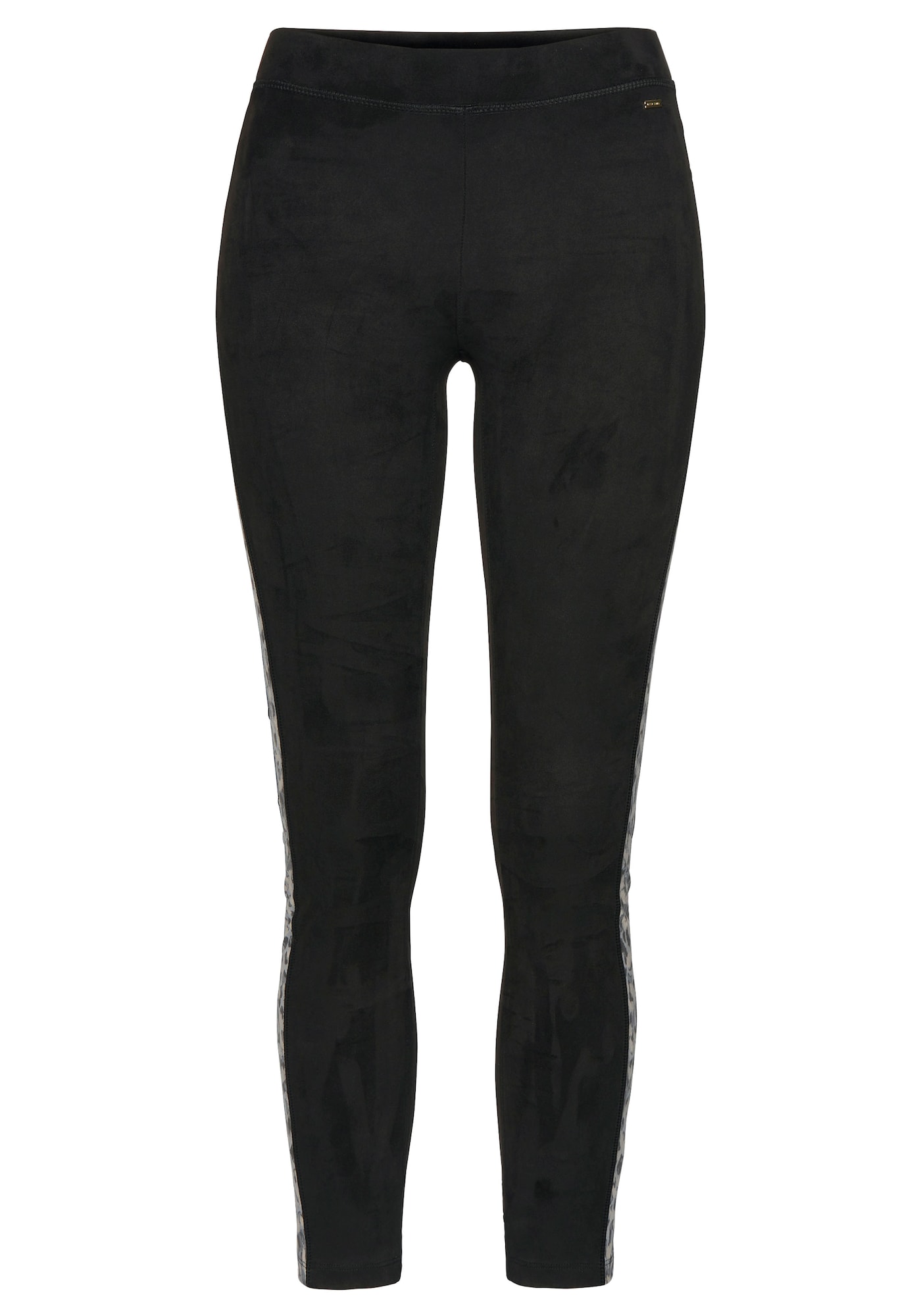 LASCANA Leggings  szürke / fekete-hu