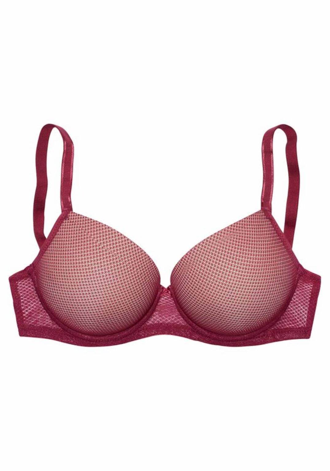 LASCANA Melltartó 'Invisible Pink'  piros