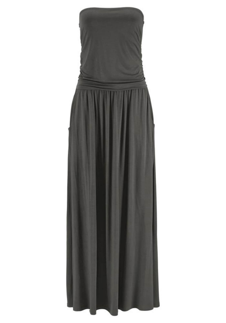 LASCANA Ruha 'LS Maxikleid Python'  khaki-Ár
