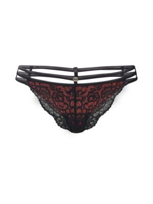 LASCANA Slip 'Brief'  piros / fekete