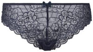 LASCANA Slip 'LS Bikini Lace 1x'  fekete-hu