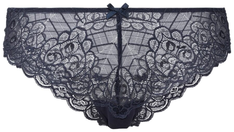 LASCANA Slip 'LS Bikini Lace 1x'  fekete-hu