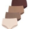 LASCANA Slip  ekrü / csokoládé / brokát / világosbarna-hu