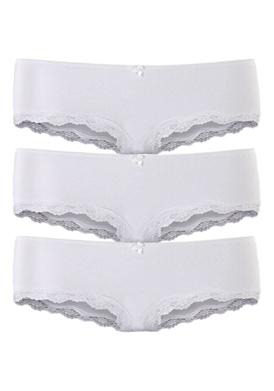 LASCANA Slip  fehér-hu