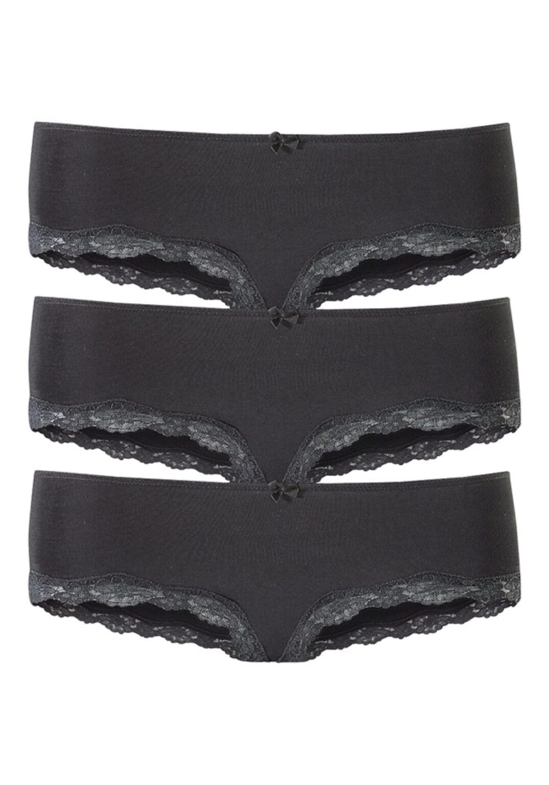 LASCANA Slip  fekete