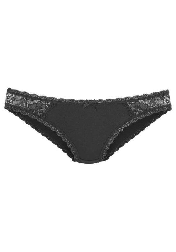 LASCANA Slip  fekete
