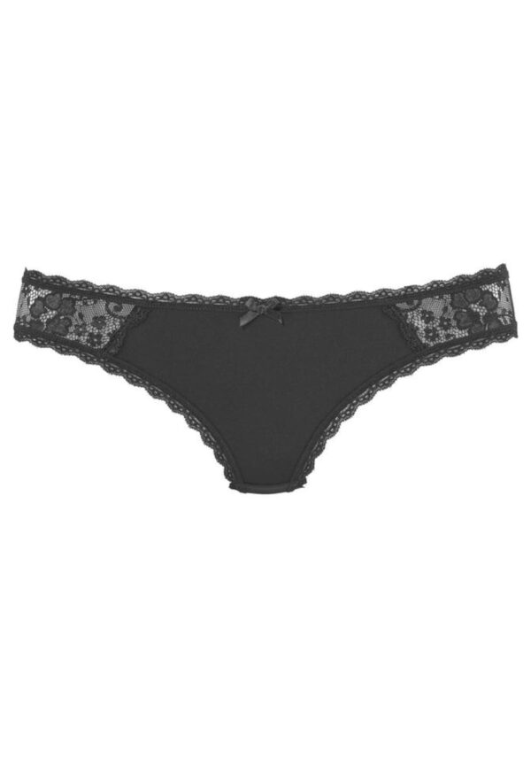 LASCANA Slip  fekete
