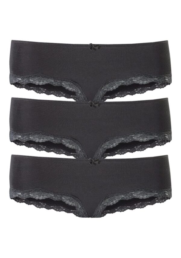 LASCANA Slip  fekete