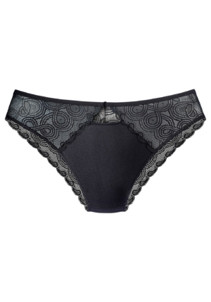 LASCANA Slip  fekete-Ár