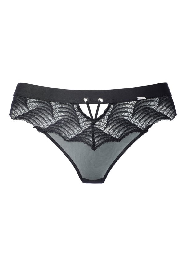 LASCANA Slip  fekete-Ár