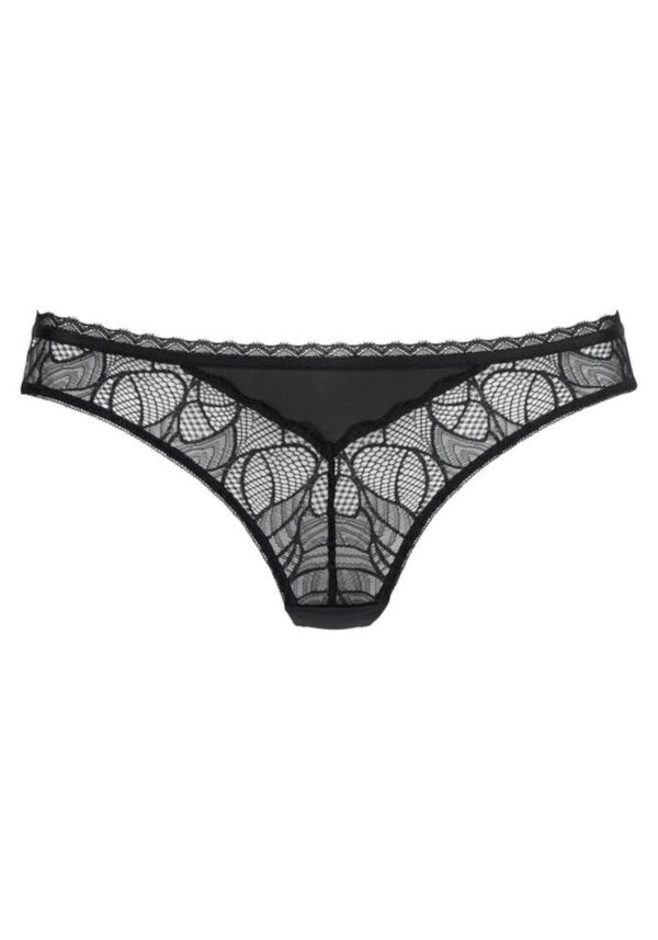 LASCANA Slip  fekete-hu