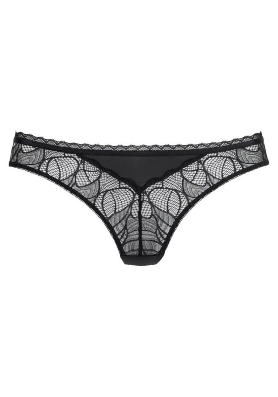 LASCANA Slip  fekete-hu