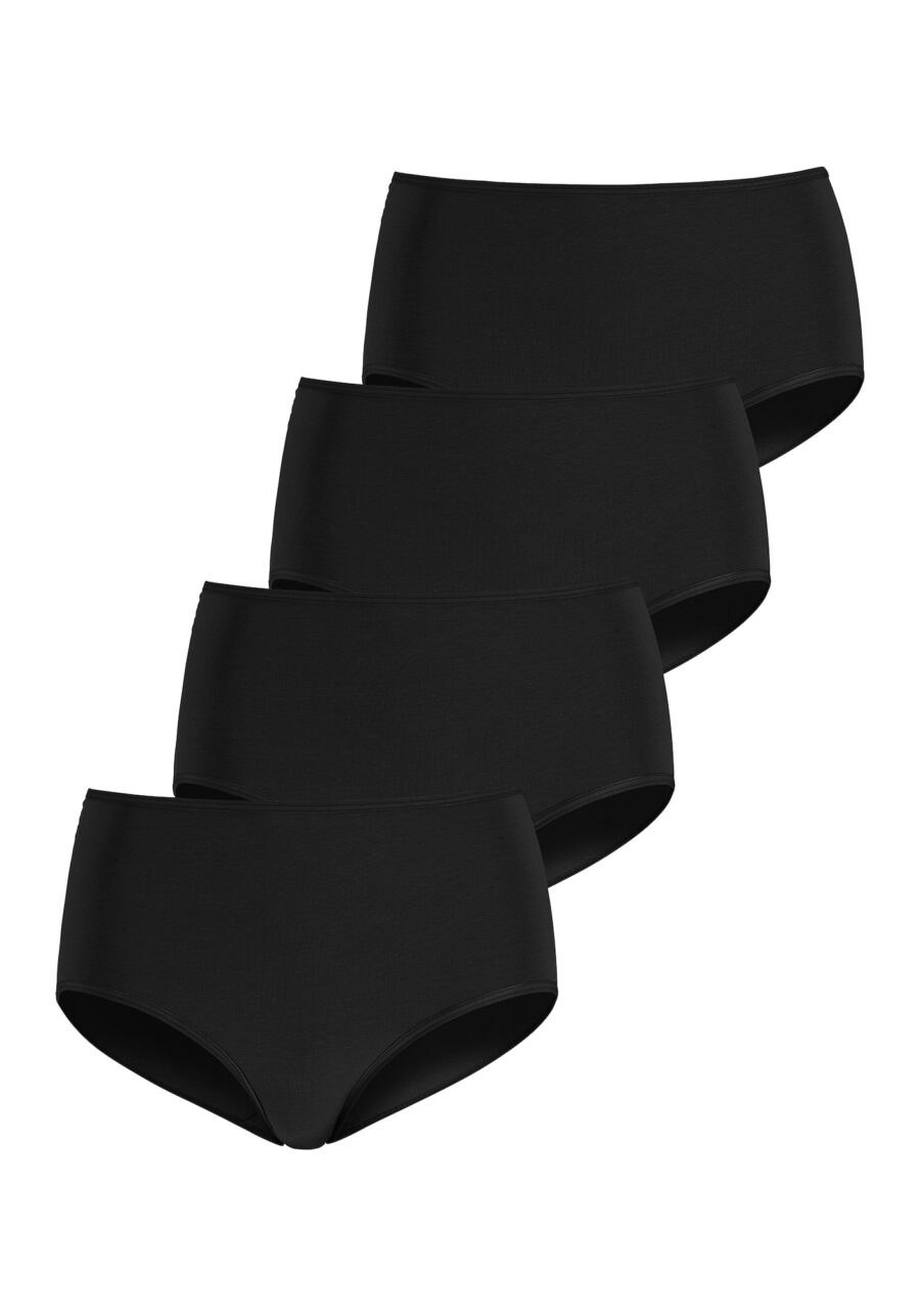 LASCANA Slip  fekete-hu