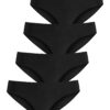 LASCANA Slip  fekete-hu