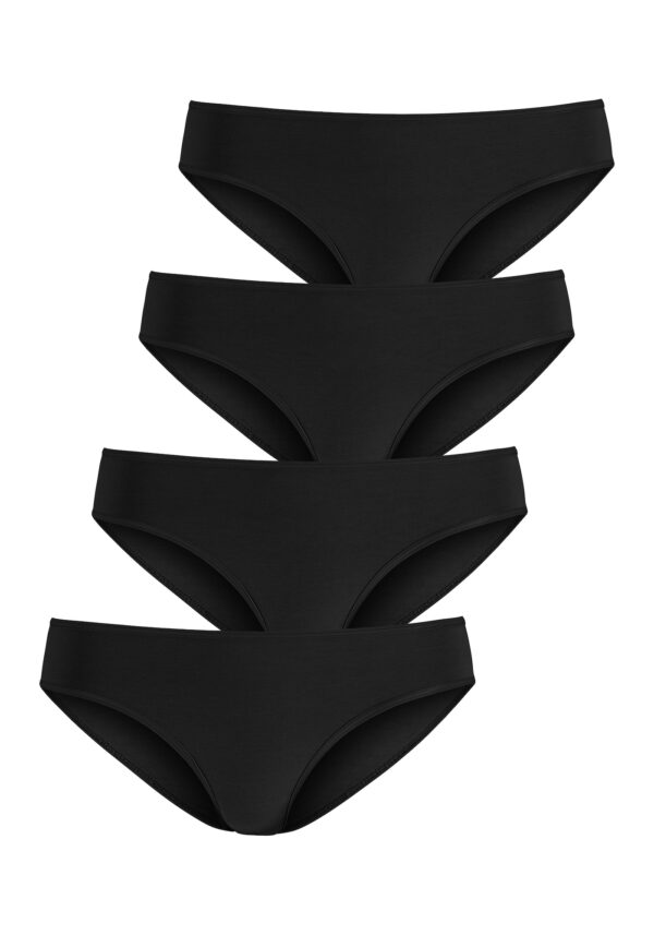 LASCANA Slip  fekete-hu