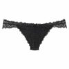 LASCANA Slip  fekete-hu