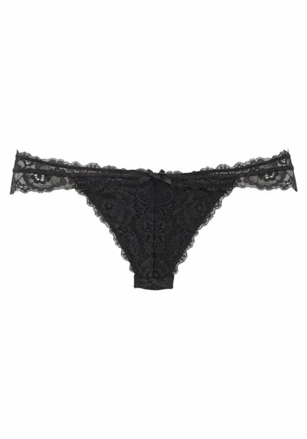 LASCANA Slip  fekete-hu