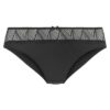 LASCANA Slip  fekete-hu