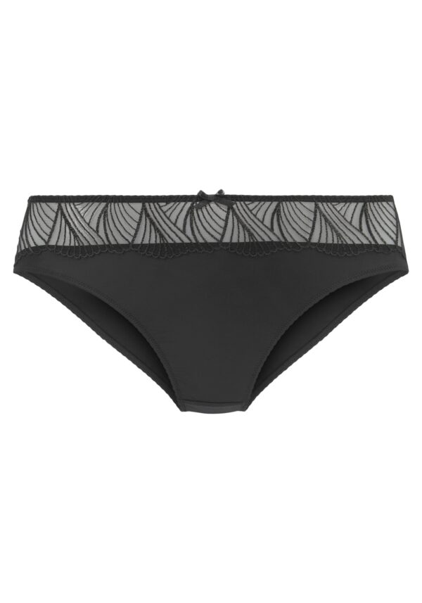 LASCANA Slip  fekete-hu