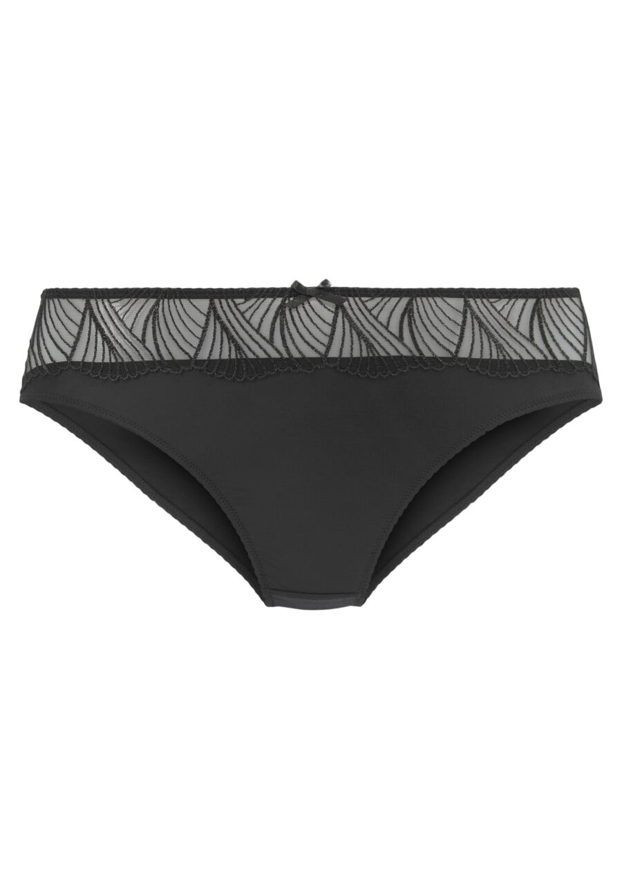 LASCANA Slip  fekete-hu