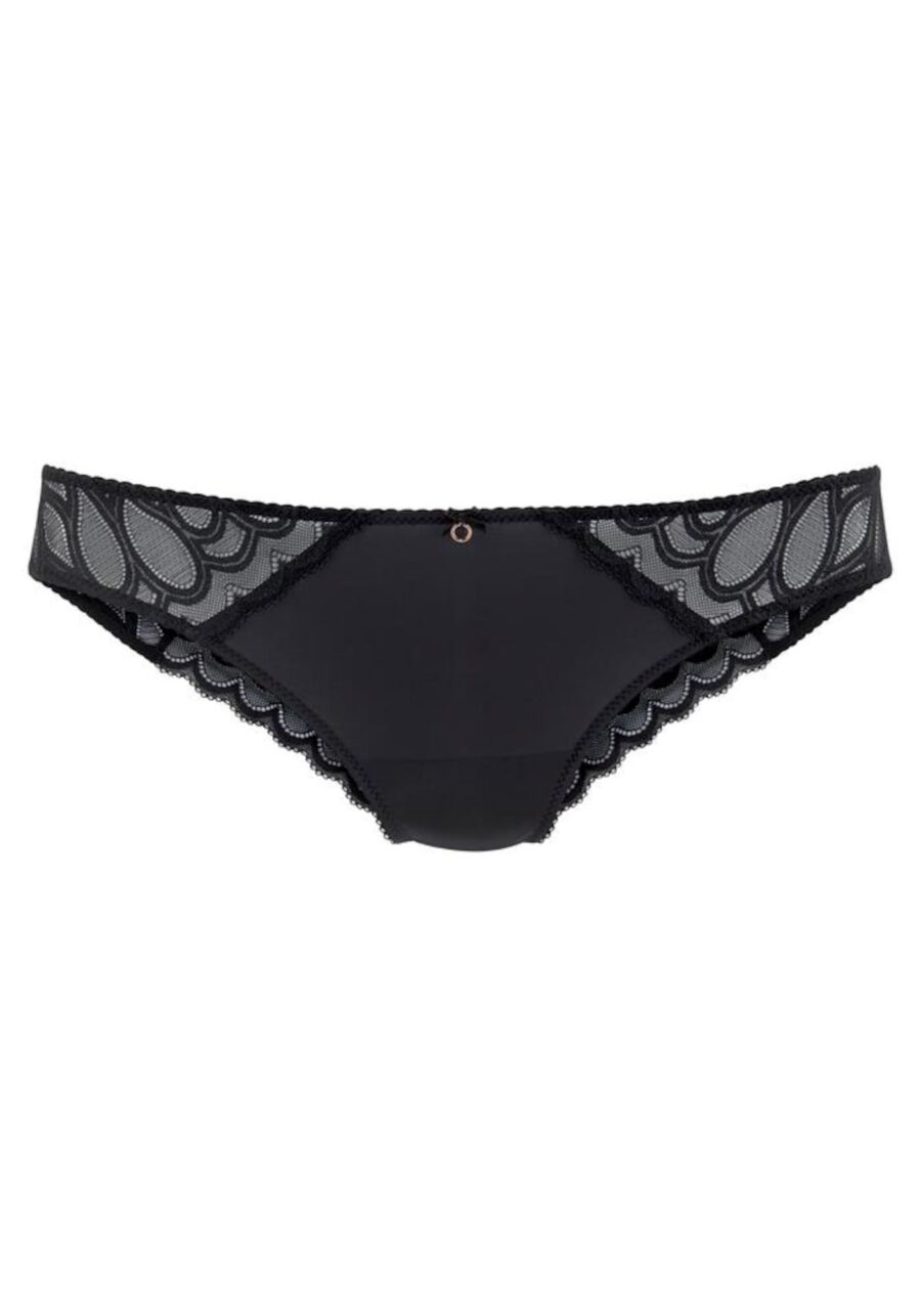 LASCANA Slip  fekete-hu