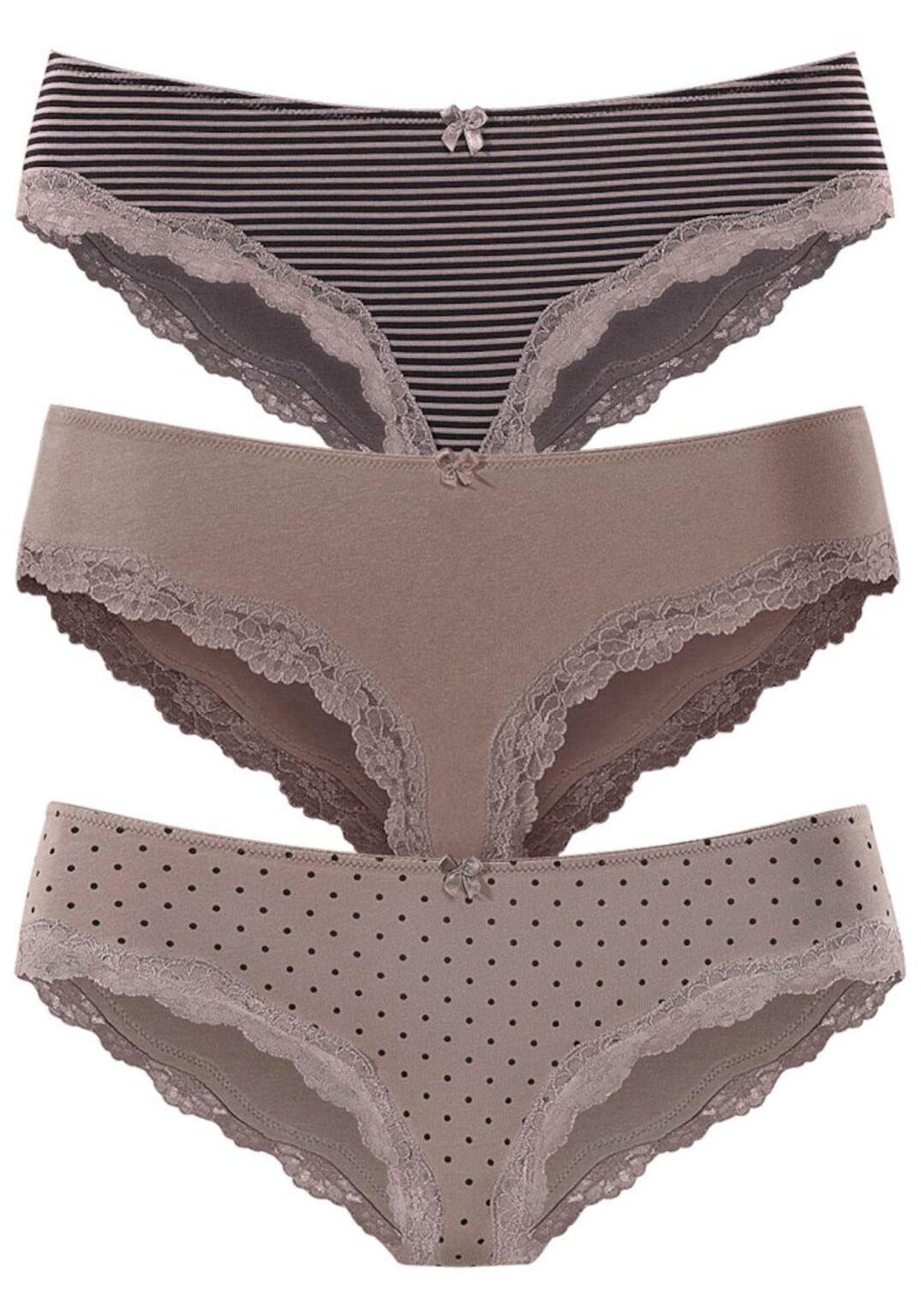 LASCANA Slip  mokka / világosbarna