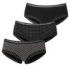 LASCANA Slip  szürke / fekete
