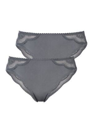 LASCANA Slip  szürke-hu