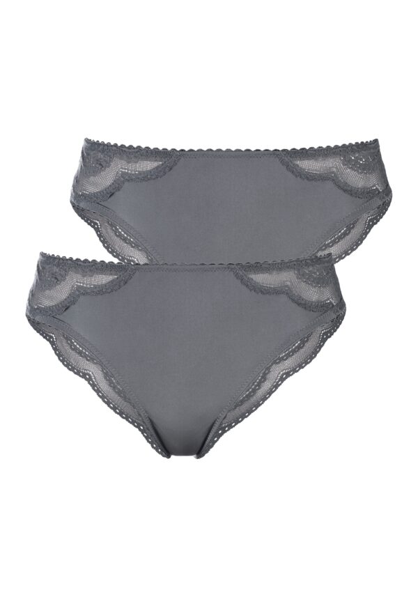 LASCANA Slip  szürke-hu