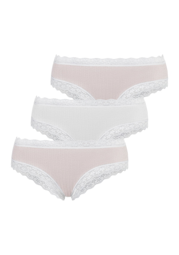 LASCANA Slip  testszínű / piszkosfehér-Hungary