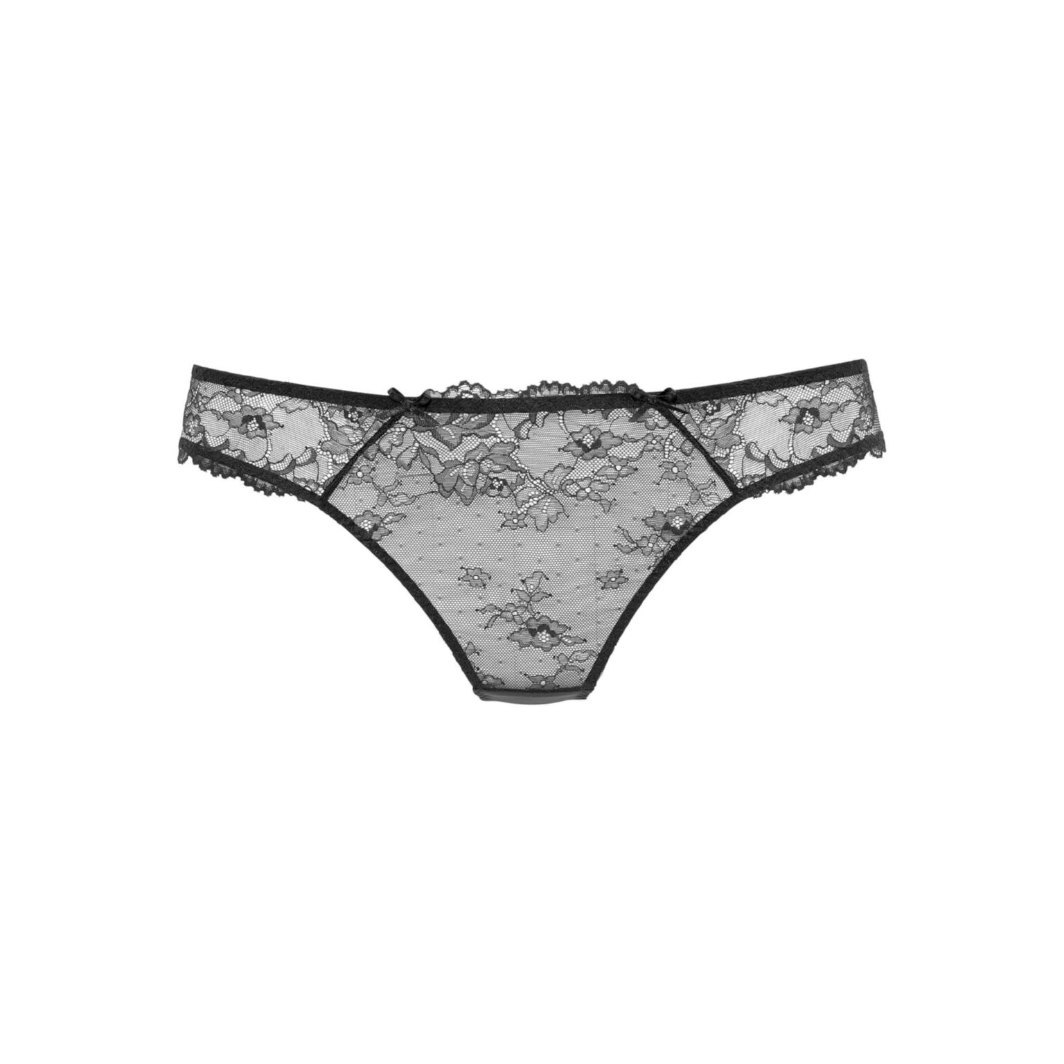 LASCANA String bugyik 'Brief'  fekete