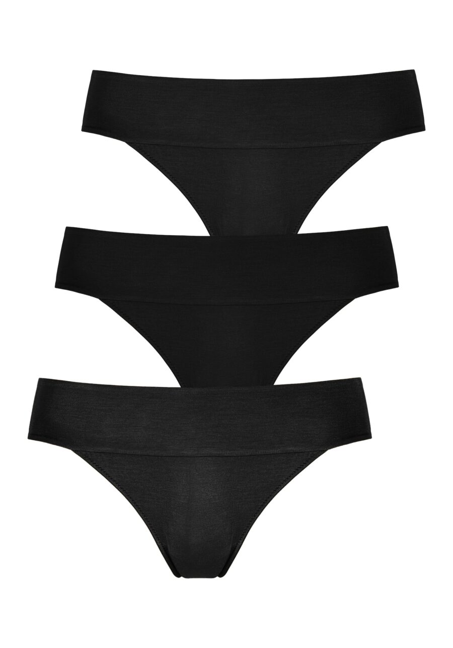 LASCANA String bugyik  fekete-hu