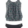 LASCANA Tankini  fekete