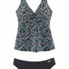 LASCANA Tankini  fekete / fehér-hu