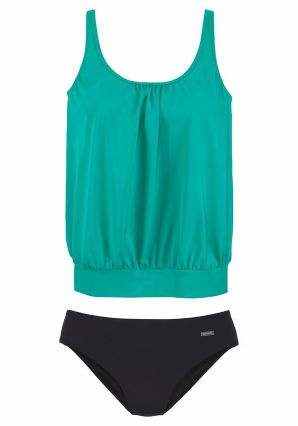 LASCANA Tankini  jáde / fekete