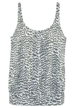 LASCANA Tankini  olíva / fehér-Hungary