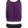 LASCANA Tankini  padlizsán