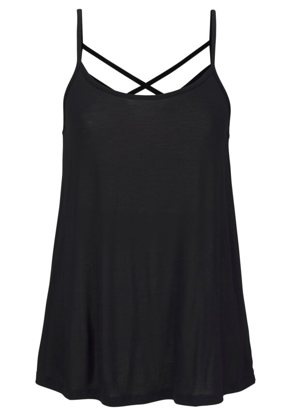 LASCANA Top 'Tiffy'  fekete
