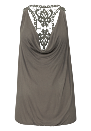 LASCANA Top  khaki-Hungary