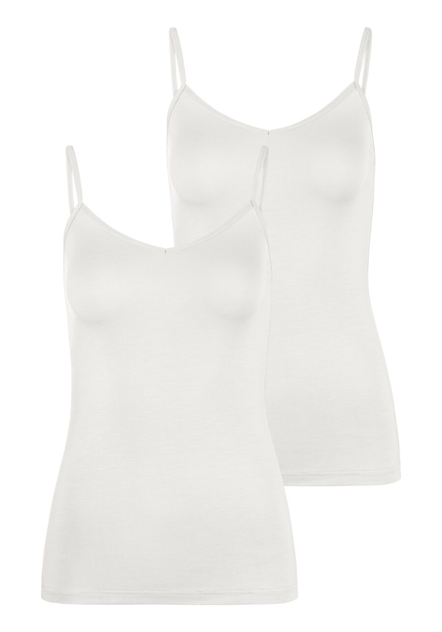 LASCANA Top  krém-hu