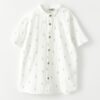 LC Waikiki Big Collar Patterned Short-Sleeved Boys' Shirts
