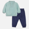 LC Waikiki Crew Neck Long Sleeve Printed Baby Boy Sweatshirt and Trousers 2-Piece Set